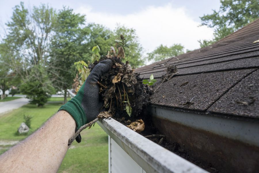 Gutter Cleaning by Iredell Roofing and Gutters